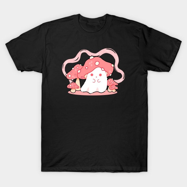 Amanita Costumed Ghost T-Shirt by inkcapella